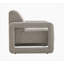 Fauteuil d'appoint en chenille Glenda Grey