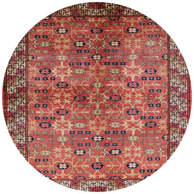Tapis de style oriental rouge