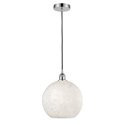 Edison Mouchette 1 Light Cord Hung Pendant-616-G1216