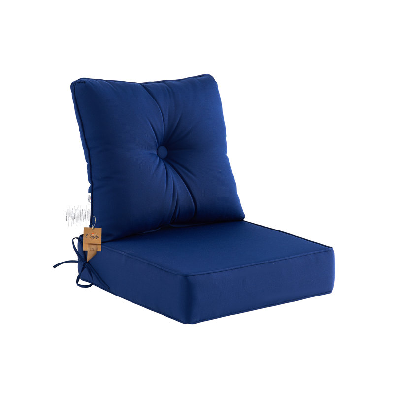 Outdoor 6'' Seat / Back Cushion, Blue