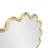 Modern Wavy Framed Oval Wall Mirror-1168154344