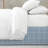 Shay Window Pane Cornflower Blue Cotton Bedskirt-109715591-109715596