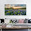  Art mural printanier sur toile, photos de paysage pour le salon, impressions d'arbres nature, grande décoration murale pour chambre à coucher, affiche d'art floral pour bureau à domicile, 24 po x 48 po