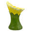 Tabouret de jardin jaune 24 po