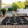  Aleg Area Rug with Non-Slip Backing