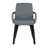 Whitacre 17'' H Faux Leather Upholstered Armchair-111987555-90708404