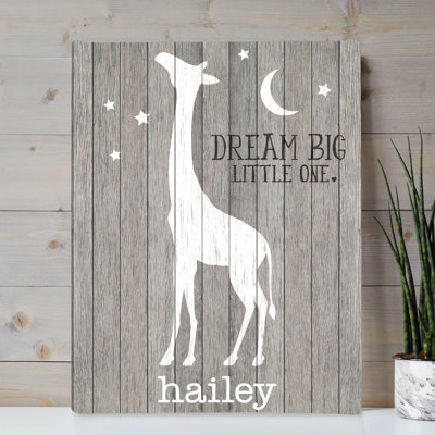 " Dream Big Little One "