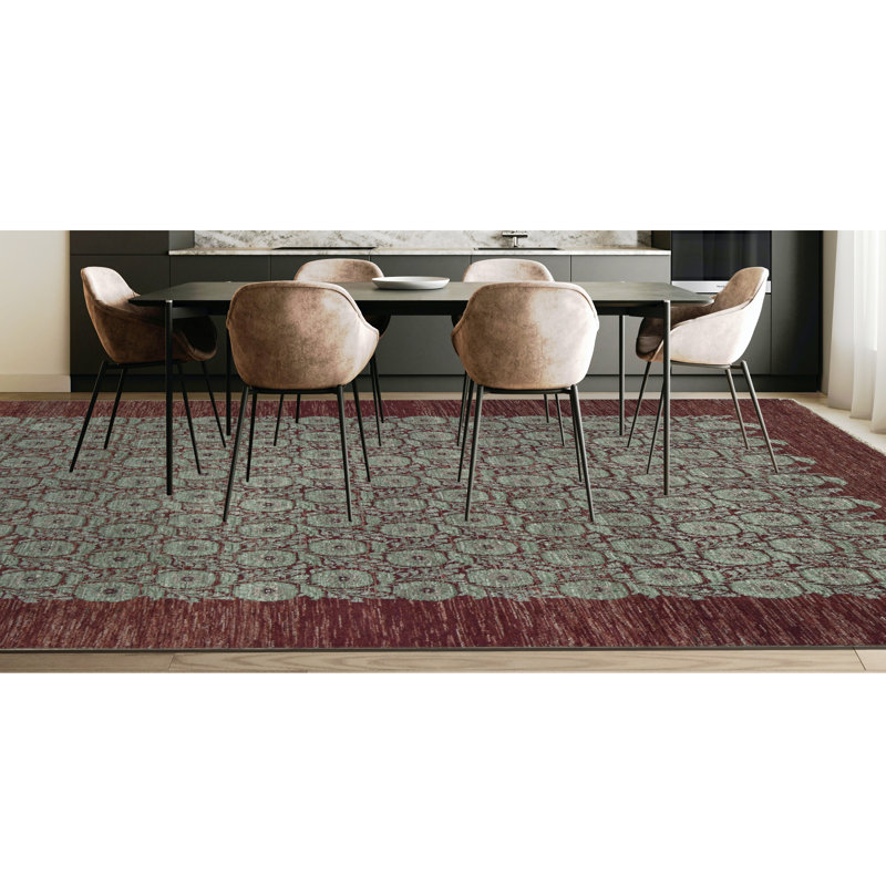 Zarbof Wool Oriental Area Rug