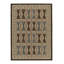Scandinavian Wool Geometric Area Rug-463019529