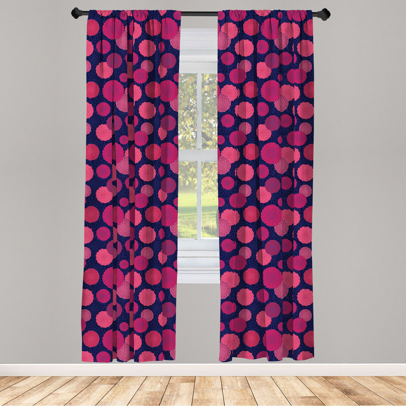 Rideaux à 4 panneaux East Urban Home, L 56 po x L 95 po