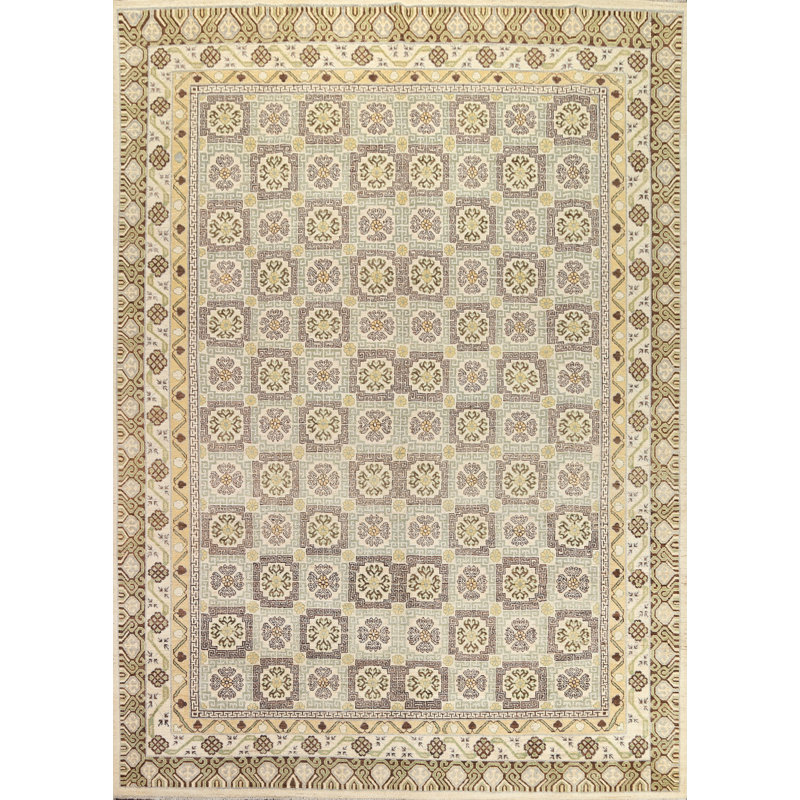 Journey One-of-a-Kind 8'10" X 11'5" New Age Wool Area Rug in Beige