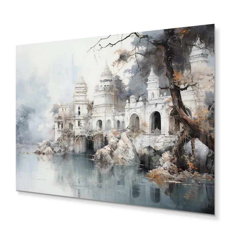 - Art mural en métal Hinduisim, H 30 po x l 40 po x P 1,5 po