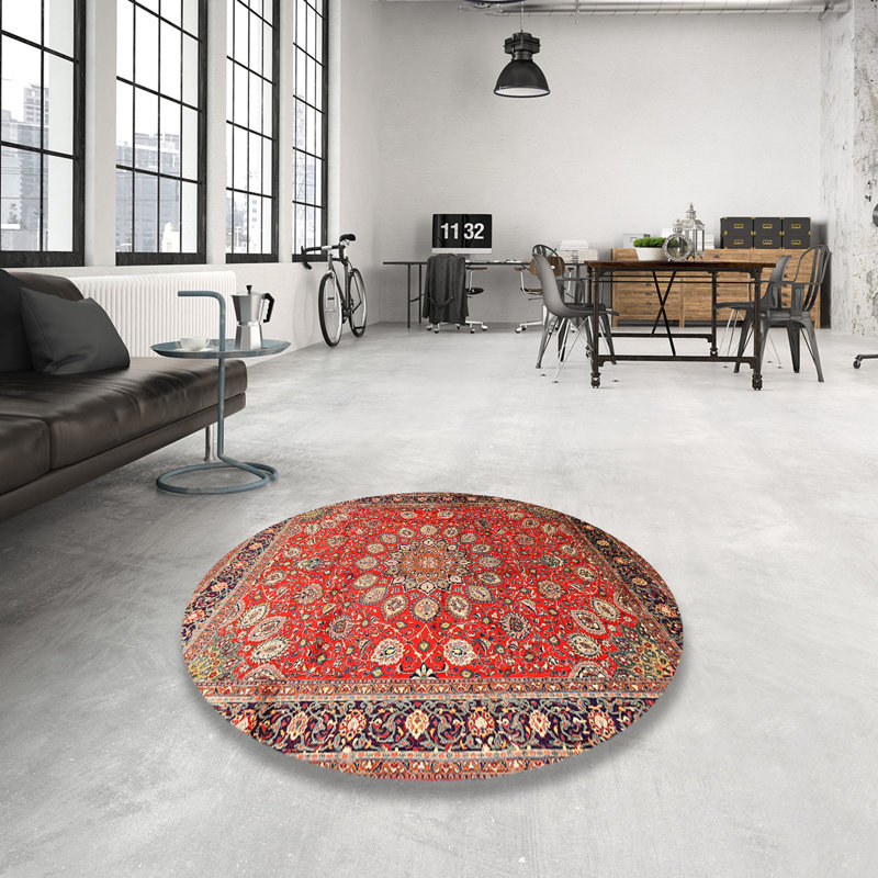 Cienna Oriental Indoor Rug, Round 4'