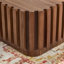 Table basse, table basse carrée pour le salon, petite table basse en bois avec base Pedesta-1687508730