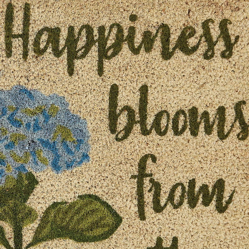  Happiness Blooms Doormat 1'6''x2'6''
