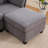 Modular Sectional Sofa,convertible Sectional Couches With Storage Ottoman,u Shaped Sectionals For Living Room Apartment-177257995