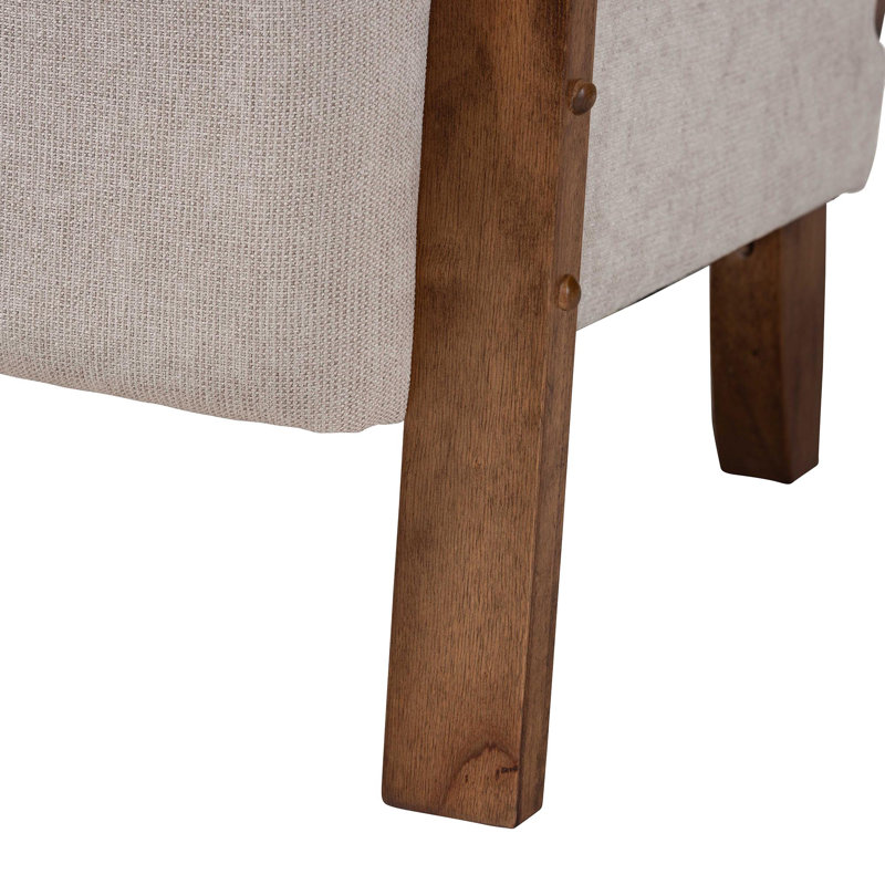 Chaise avec accoudoirs Baxton Studio