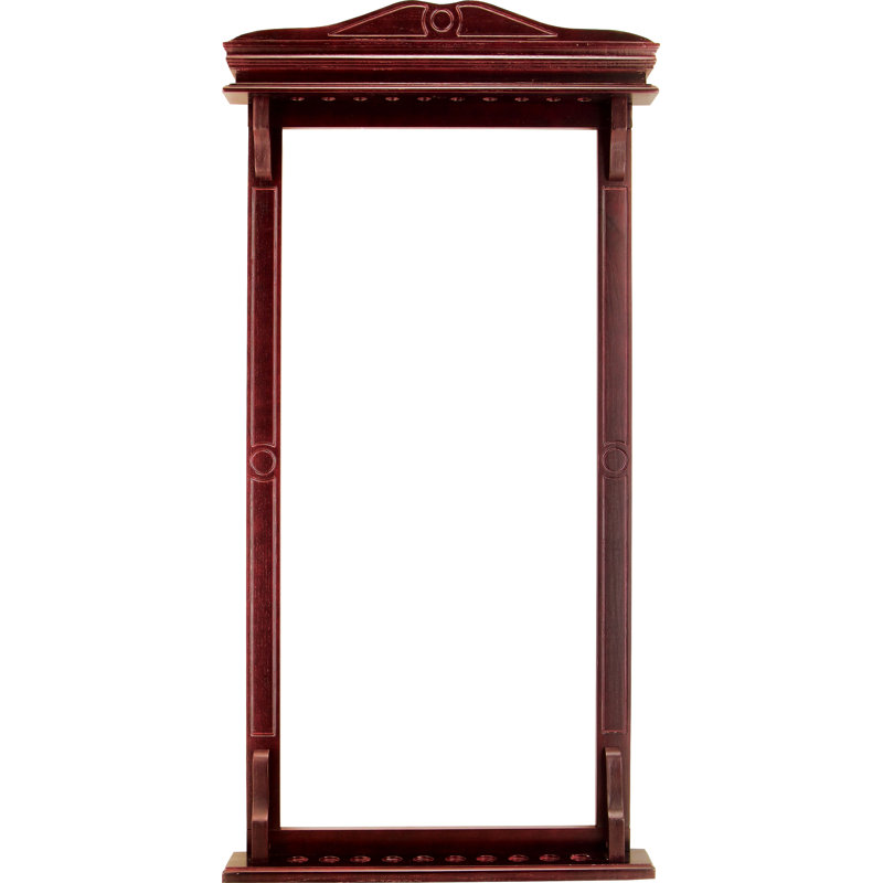 10 Pool Cue Rack, Wine