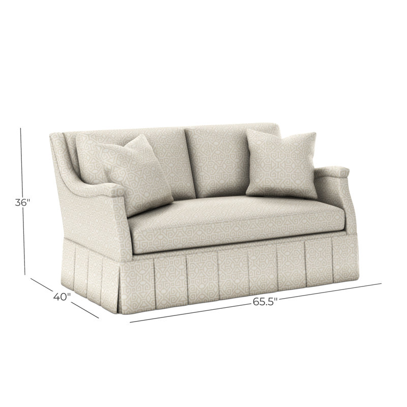 Ensemble Loveseat, Brammer Ivory