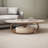 Pedestal Coffee Table with Storage-98667226-98667225