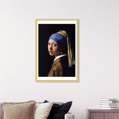 «Vermeer - Fille à la perle», cadre photo