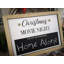 Wood Chalkboard