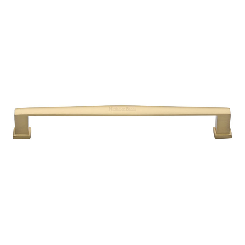 Heritage Brass Heritage Cabinet Pull Vintage Design, 222cm L x 18cm W, Satin Brass
