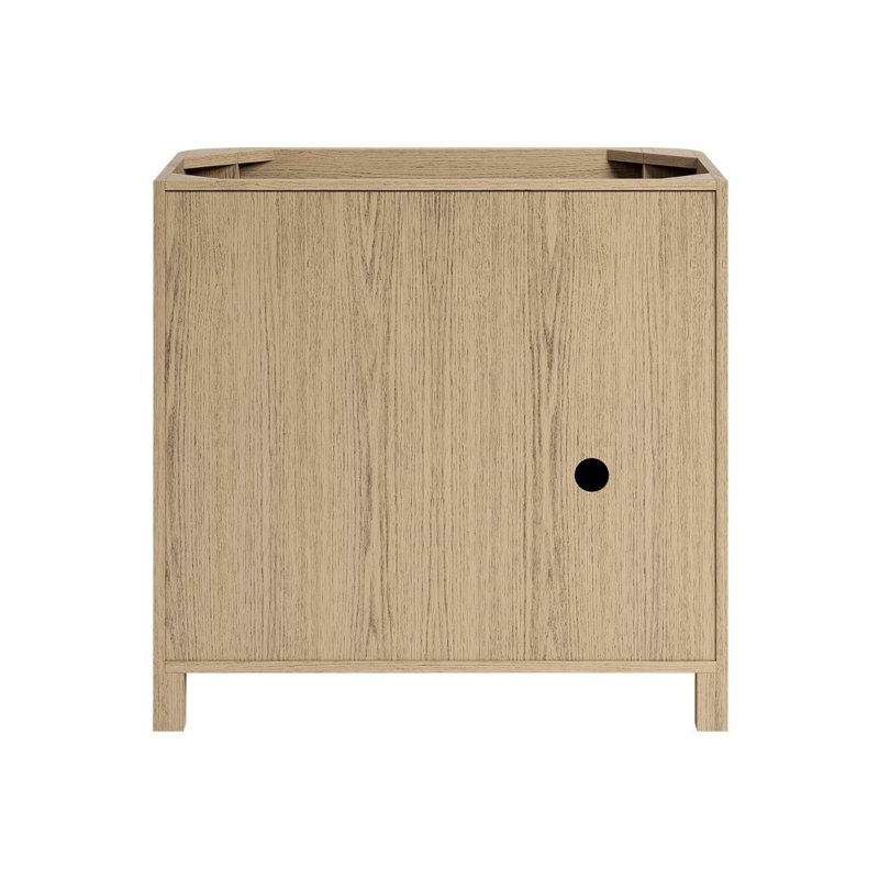 TileBar Studio Vanities Harper Vanity with Top, 36" W, Carrara Marble