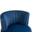 Fauteuil d'appoint pivotant à 360 degrés, fauteuil rond en velours moelleux