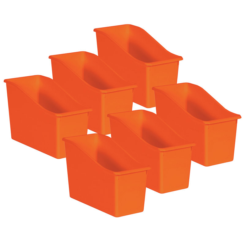 Rebrilliant Plastic Bin, Orange