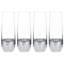 4 Piece 355ml Glass Flute Set-284601681