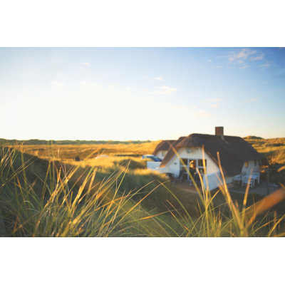 A Holiday Home by Rike_ - Wrapped Canvas Print
