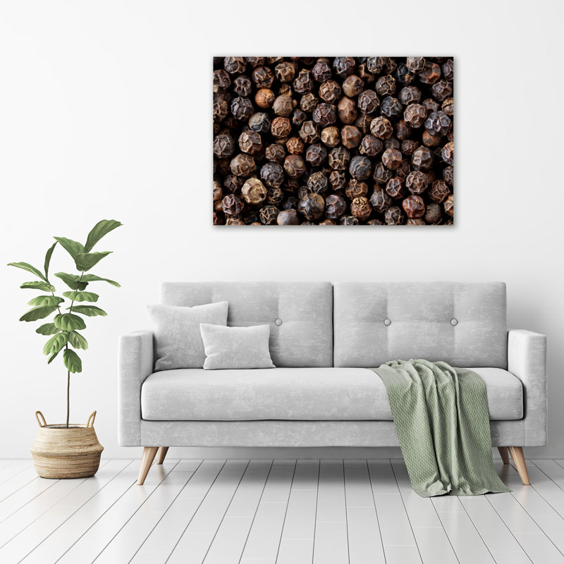 Grains Of Pepper - Wrapped Canvas Print