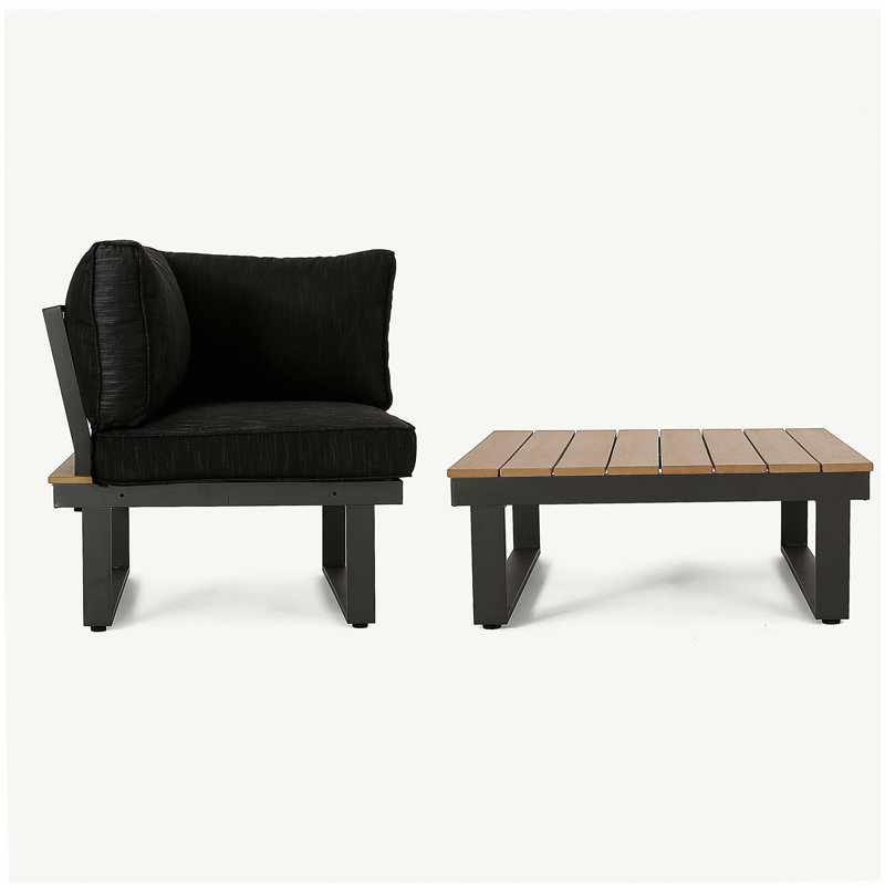 STERLING CORNER & COFFEE TABLE