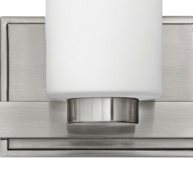 Éclairage pour salle de bain 3 lumières Miley, Nickel brossé, G9 DEL