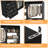 Closet System with Drawers, Shelves,Hanging Rods-2090392893