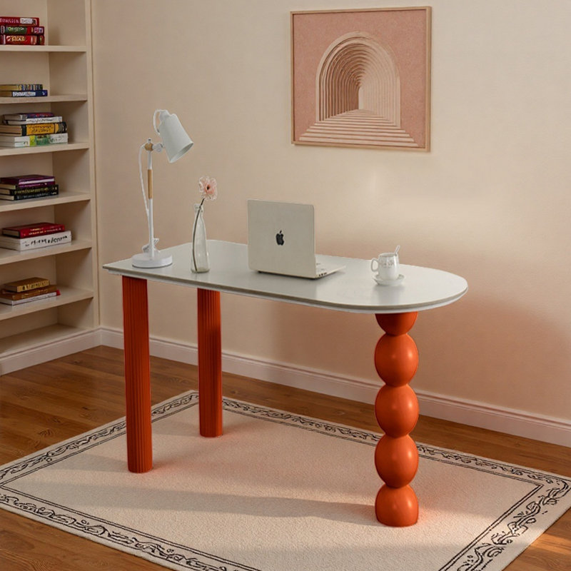 Bureau d'écriture Orange Bright Bright, H 29,52 po x l 39,37 po x P 23,62 po