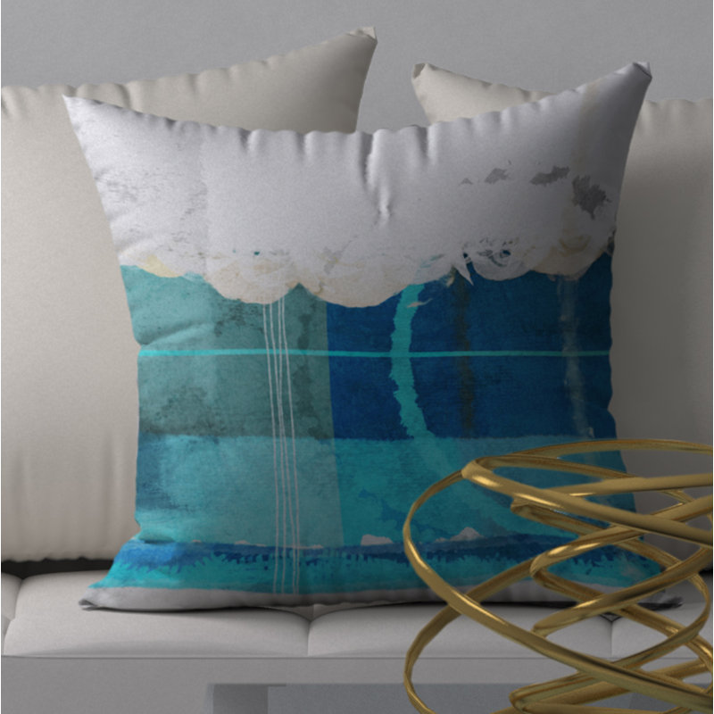 Housse de coussin carrée/insert, 18" x 18"