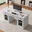 Bureau de direction 67 po avec 2 armoires et 3 tiroirs-1375566468