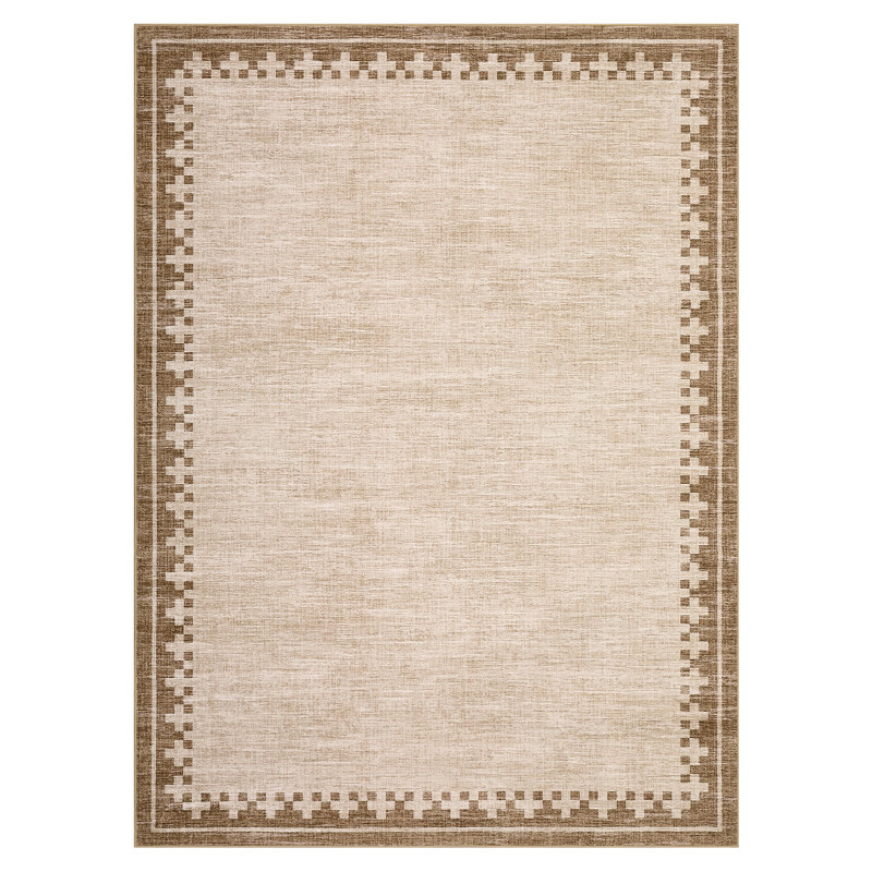 Area Rugs for Living Room Washable Rugs Non Slip Stain Resistant Bordered CarpetFoldable Rugs for BedroomDining RoomNursery