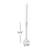Candy Coated Candleholder 3.75"x 10"