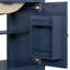 Ensemble de meuble-lavabo avec lavabo double, 2 armoires avec porte et 2 tiroirs