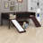Loft Bed Wood Frame Featuring Two Built-in Storage Boxes, Perfect for Kids and Teens-362051165