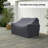 Summerton 54.25'' Wide Rectangle Teak Loveseat Cover