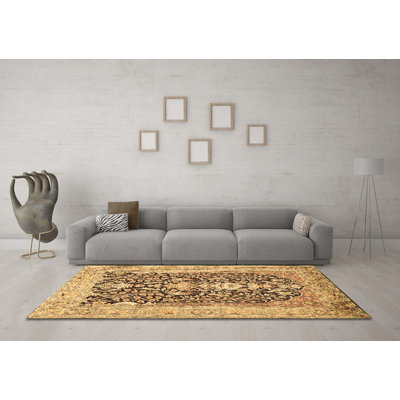 Tapis brun traditionnel Traditional 989