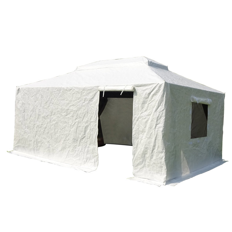 Housse de pavillon de jardin 12 pi x 20 pi pour abris de jardin à toit rigide, L 240 po x P 144 po