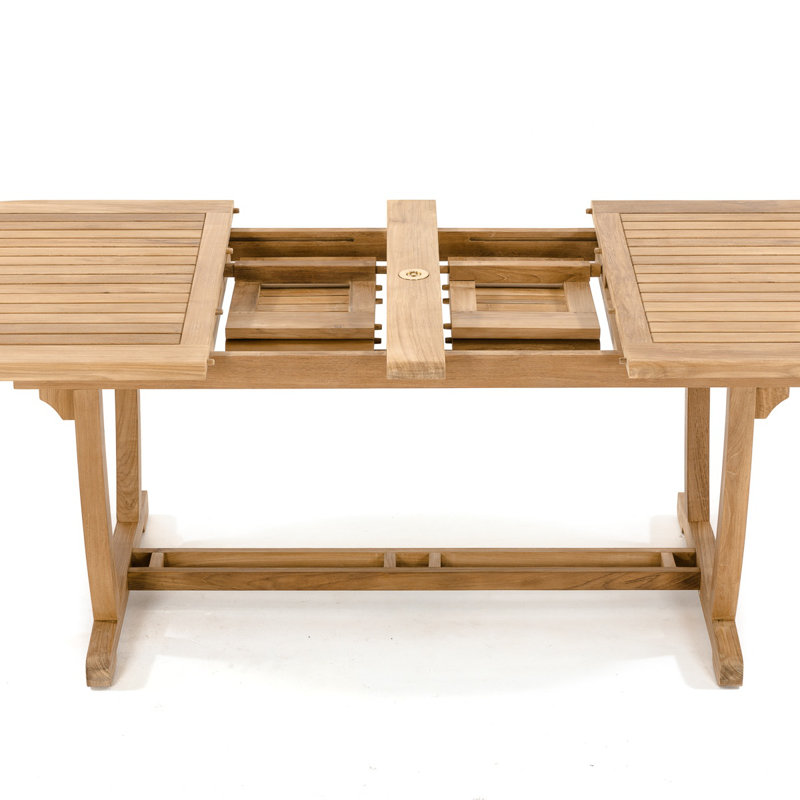 Outdoor Oval Teak Dining Table