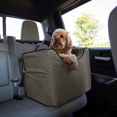 Siège d'auto pour chien Snoozer Microsuede Lookout 1