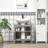 Kleankin Pedestal Sink Storage Cabinet-1125755604