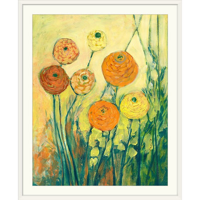 « soleil en fleur »-reproduction d’impression